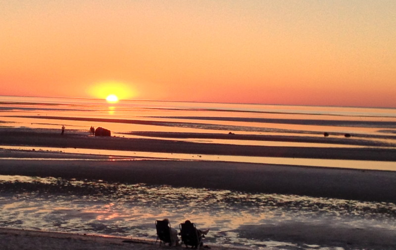 Sunset at Skaket Beach