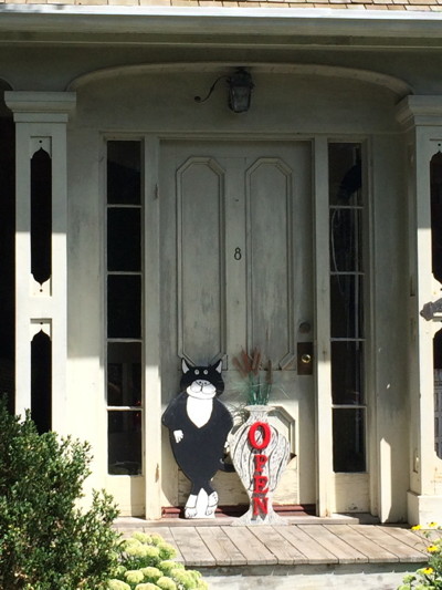 Edward Gorey House front door