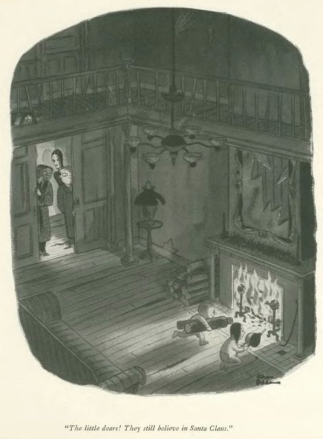 Charles Addams 1952 cartoon