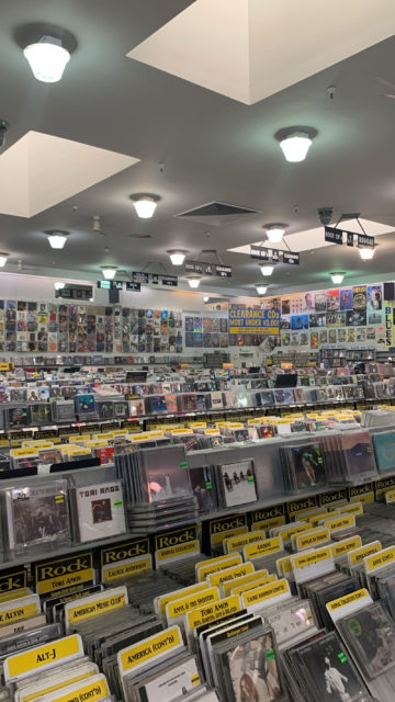 Amoeba Music interior