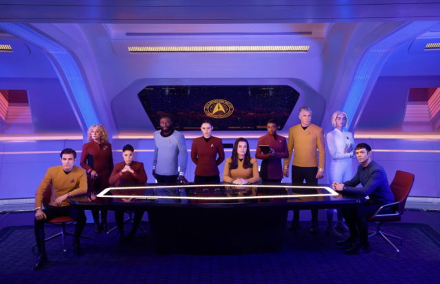 The cast of season 2 of Star Trek: Strange New Worlds